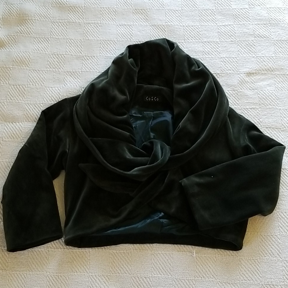 Velvet Green Shawl